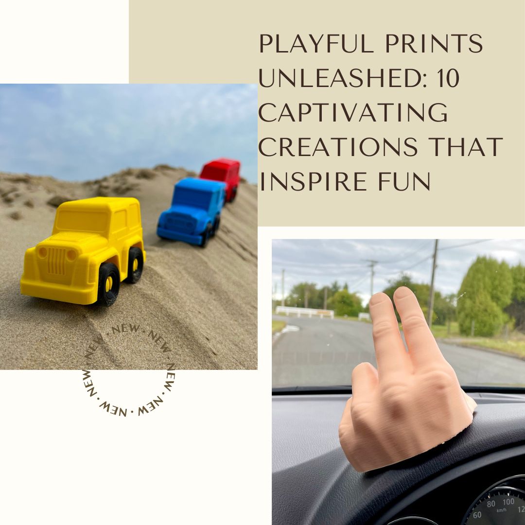 Playful Prints Unleashed: 10 Captivating Creations That Inspire Fun
