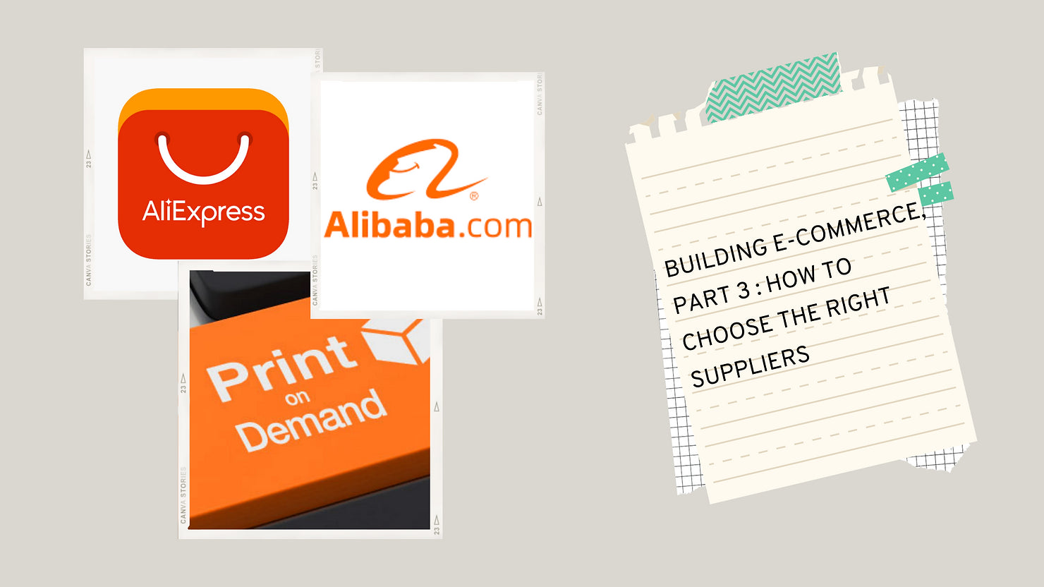 Building e-commerce, part 3: how to choose the right suppliers