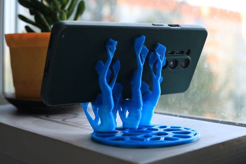 Organic Voronoi Phone Stands 3-pack
