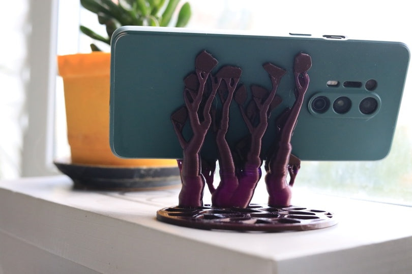 Organic Voronoi Phone Stands 3-pack