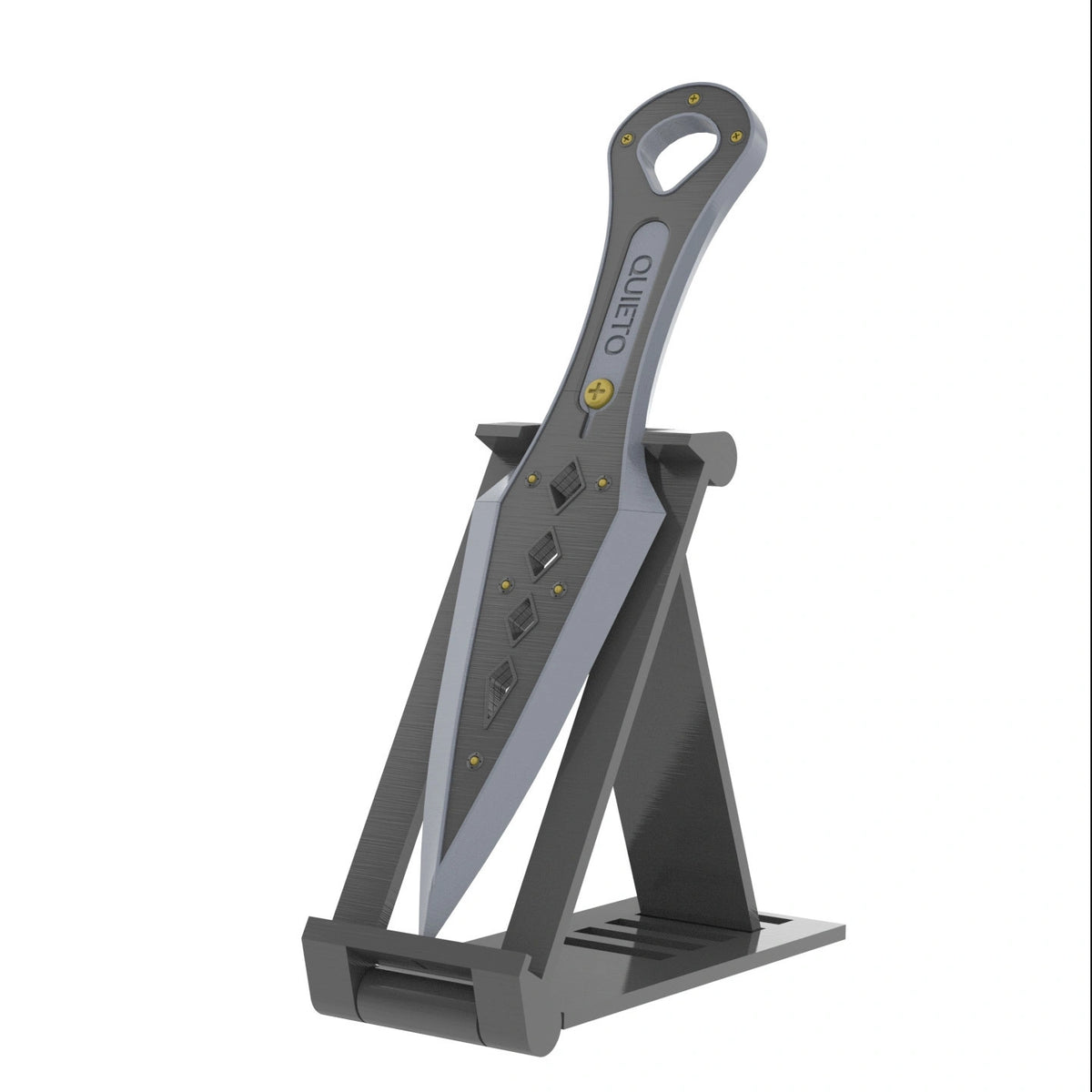 Wrath Kunai Knife - APEX - DIY KIT + With Stand