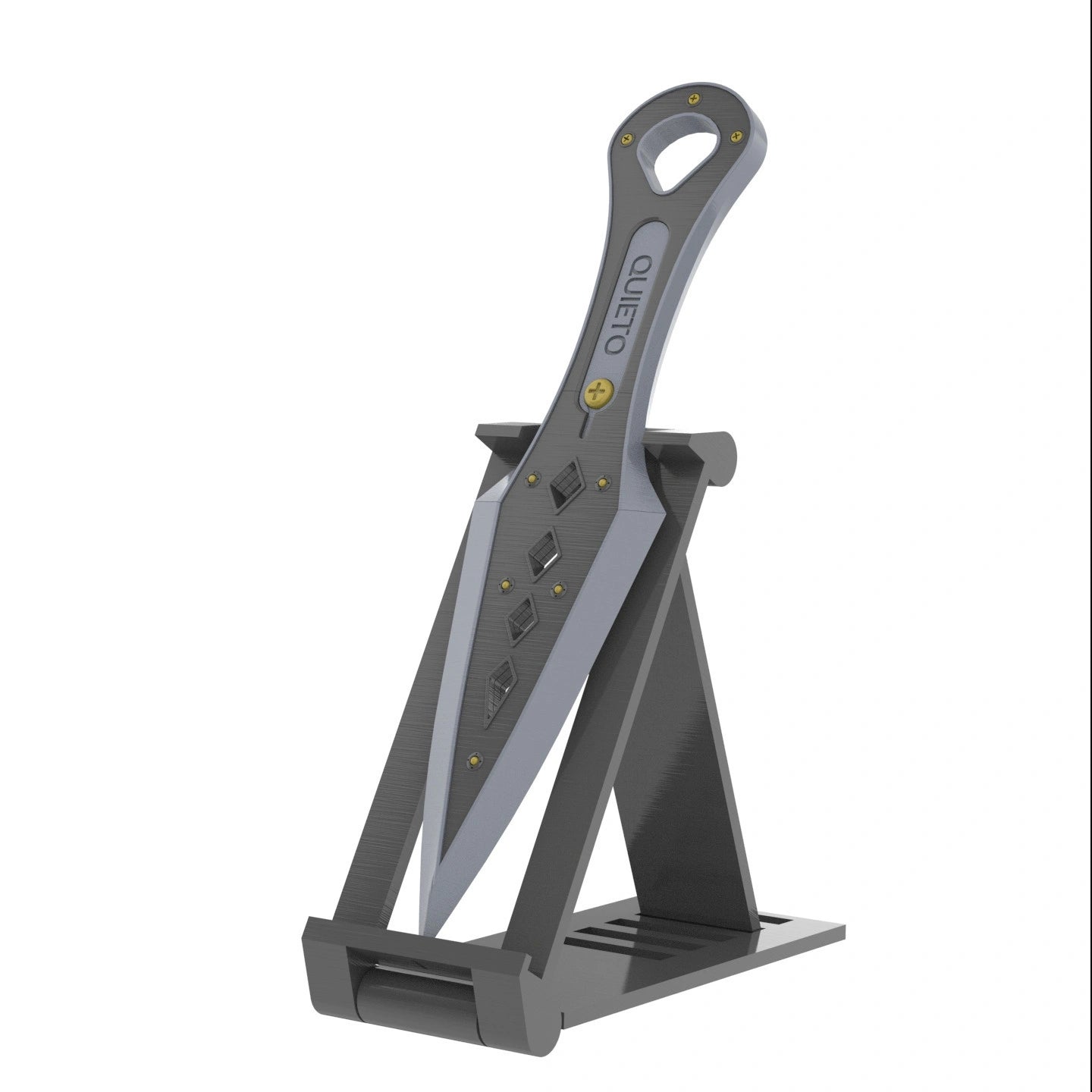 Wrath Kunai Knife - APEX - DIY KIT + With Stand