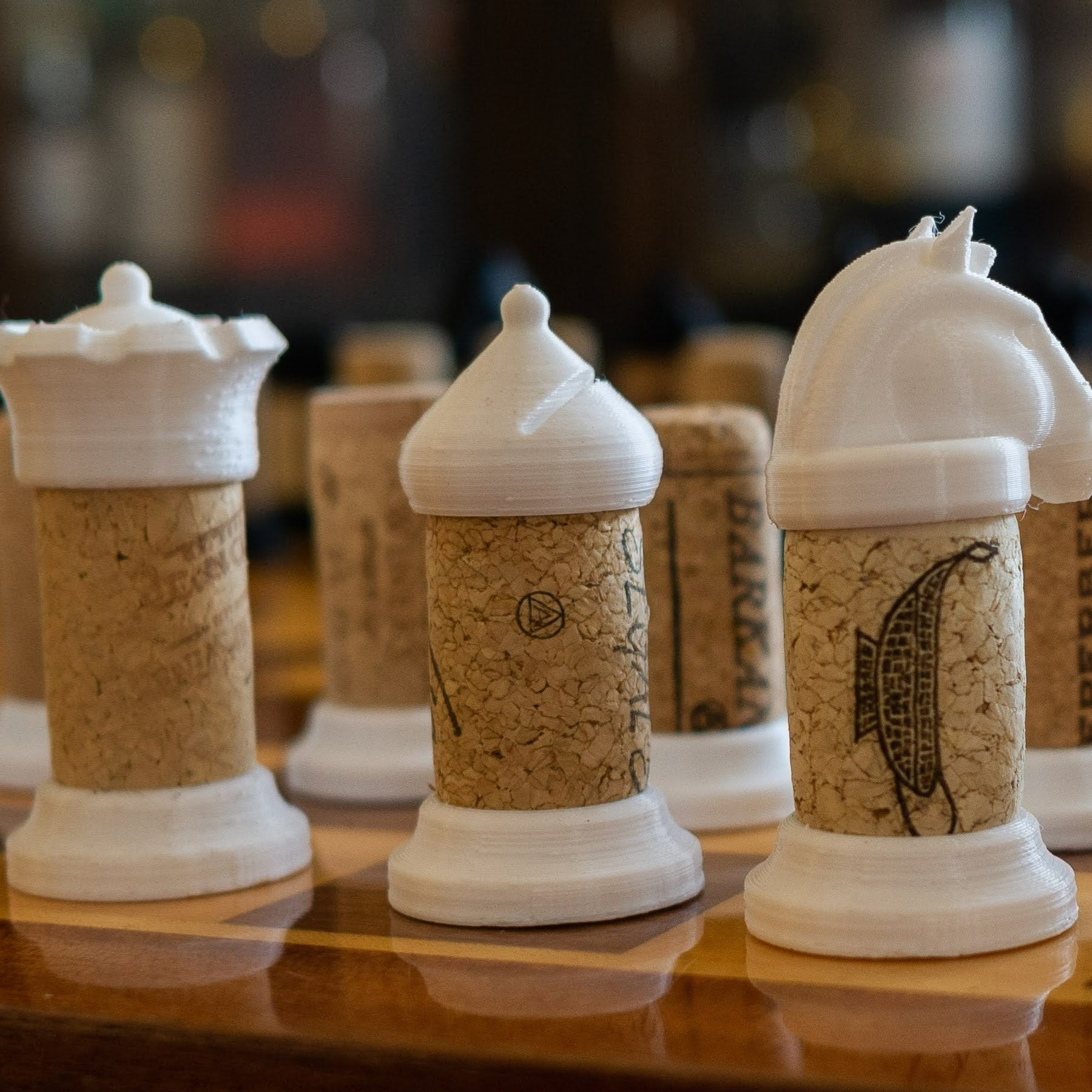 Wine Chess Set