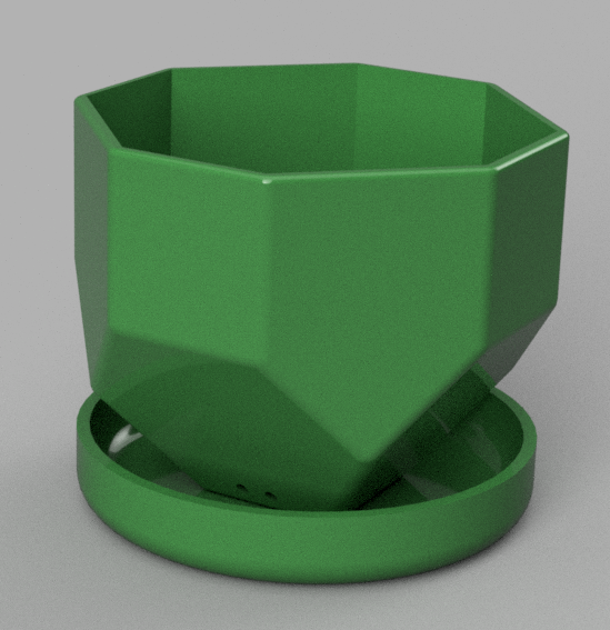 Small Truncated Octohedron Planter