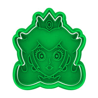 Princess Peach Stamp Cookie Cutter