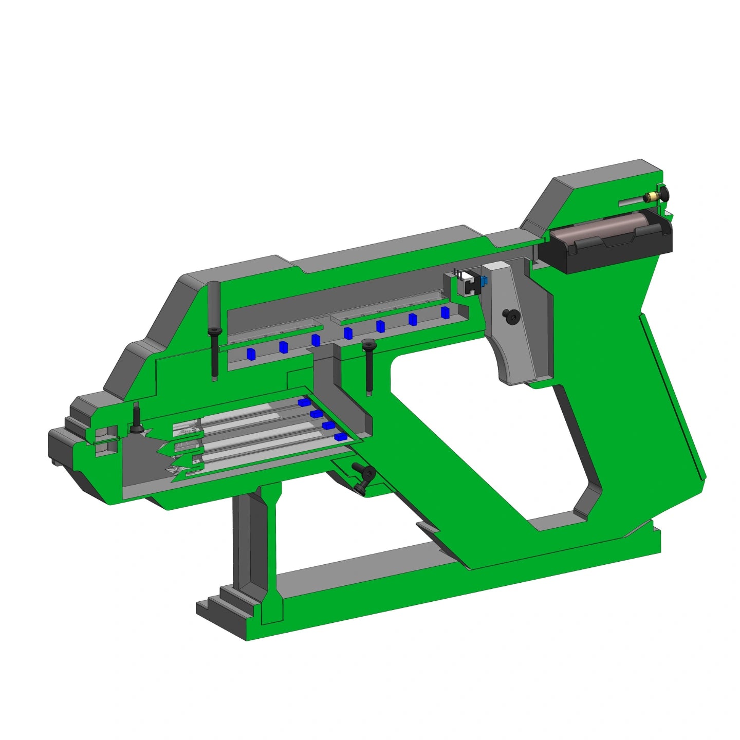 Asuran Replicator Stunner - Stargate - DIY KIT - With Stand