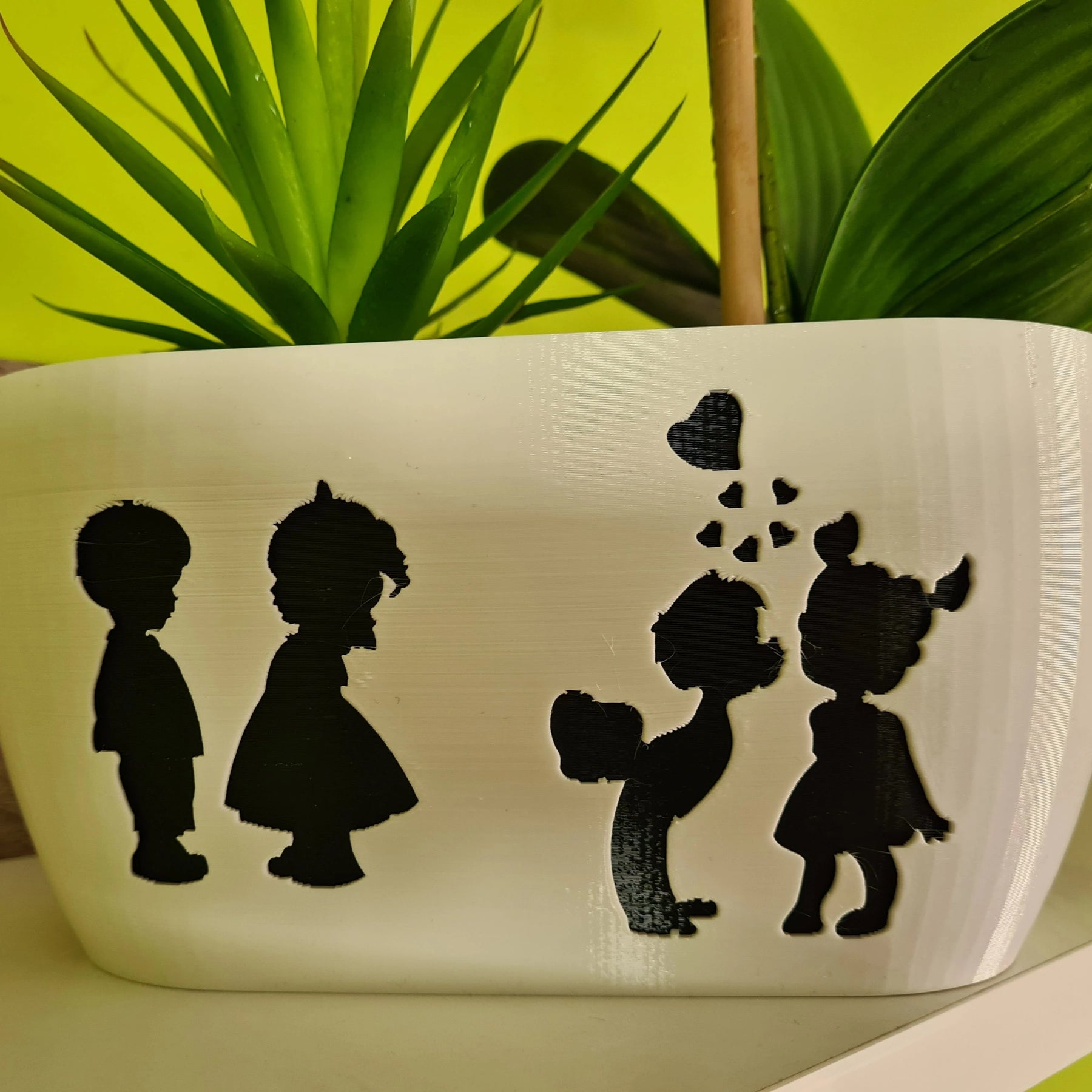 Love Story Self Watering Vase