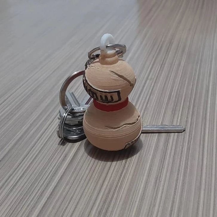 Gaara Pumpkin Key Ring