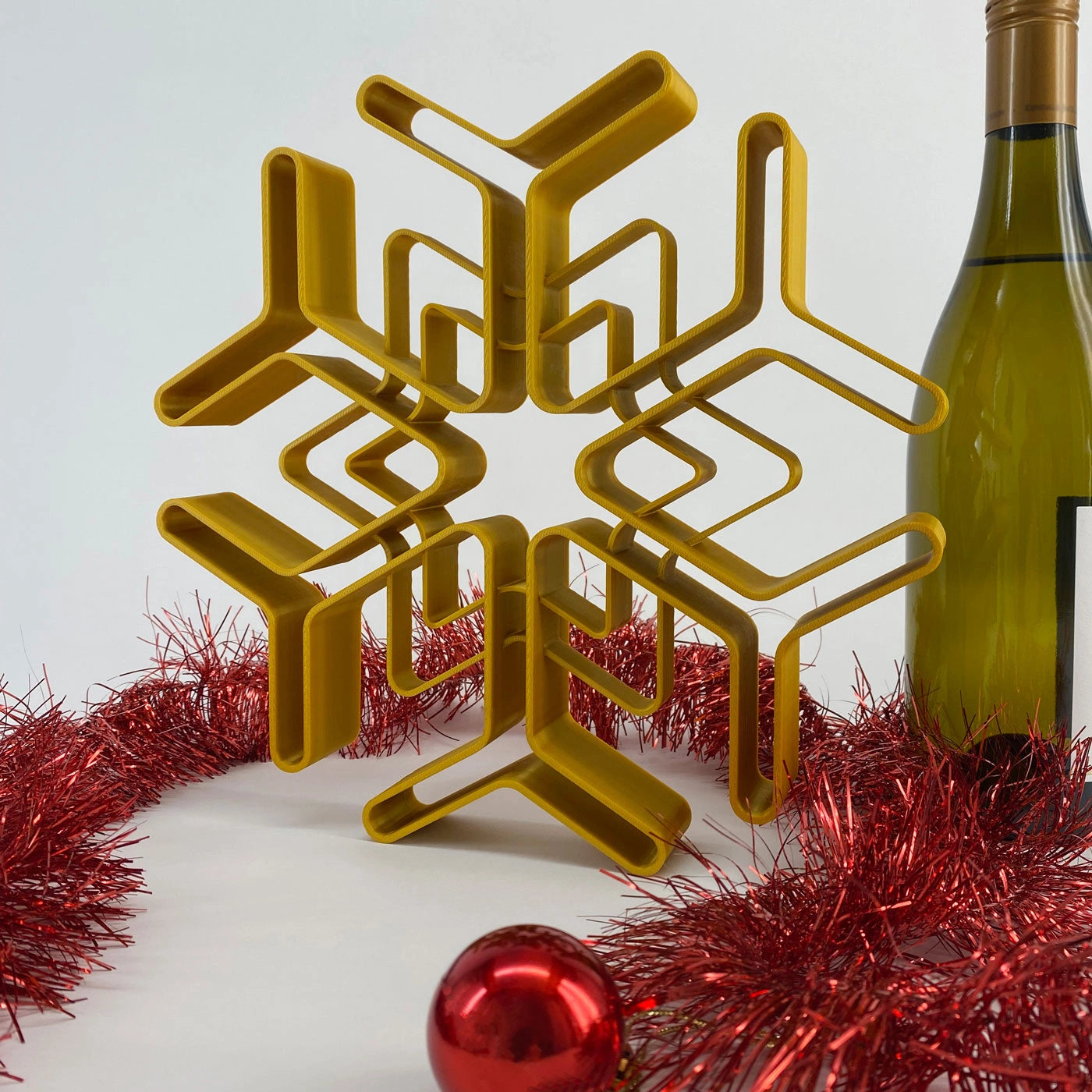 Mod Snowflake Sculpture