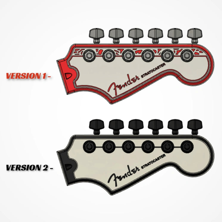 Fender Guitar Headstock - Key Hanger / Wall Art