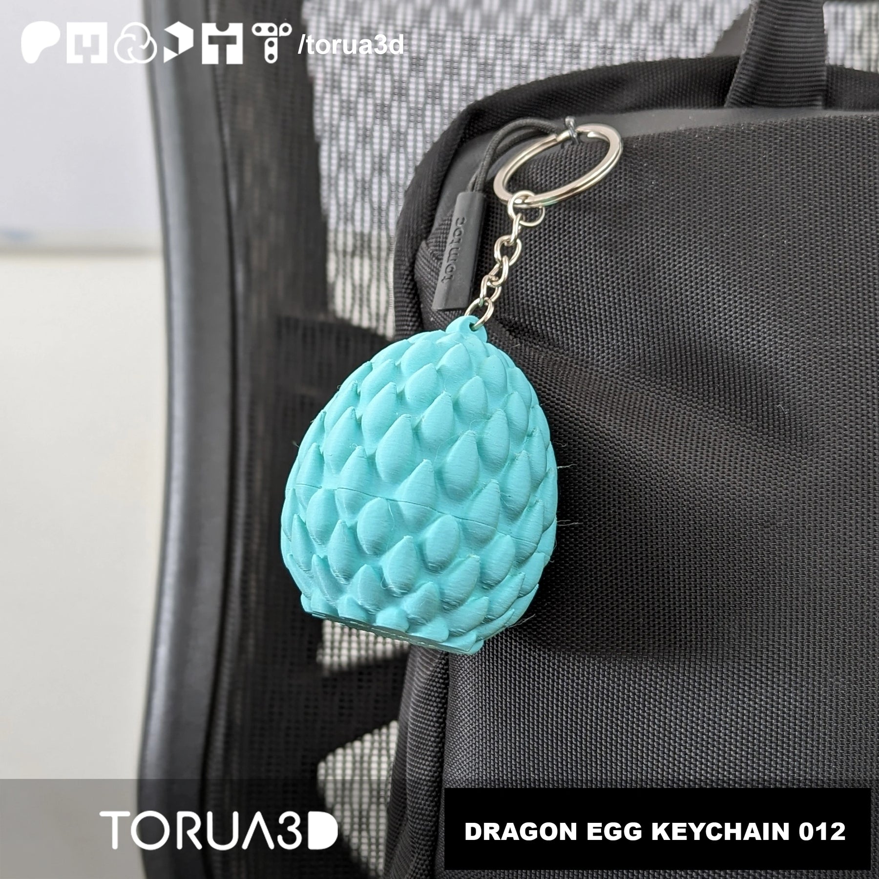 Dragon egg Keychain 012
