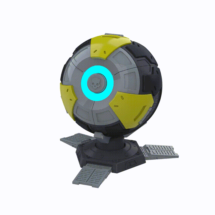 Stratagem Beacon - Helldivers 2 - DIY KIT - With Stand