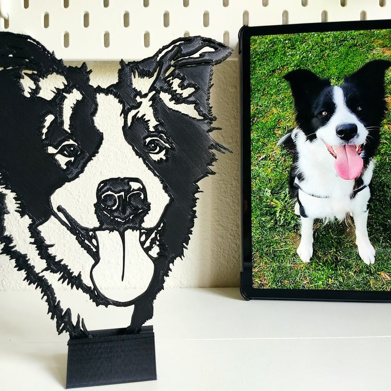 Custom Dog Silhouette
