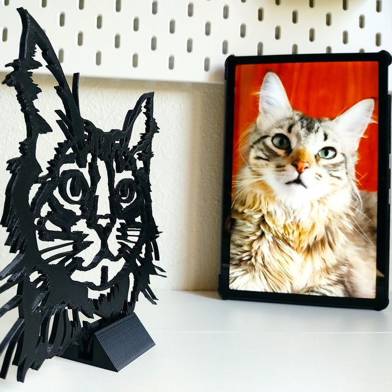 Custom Cat Silhouette