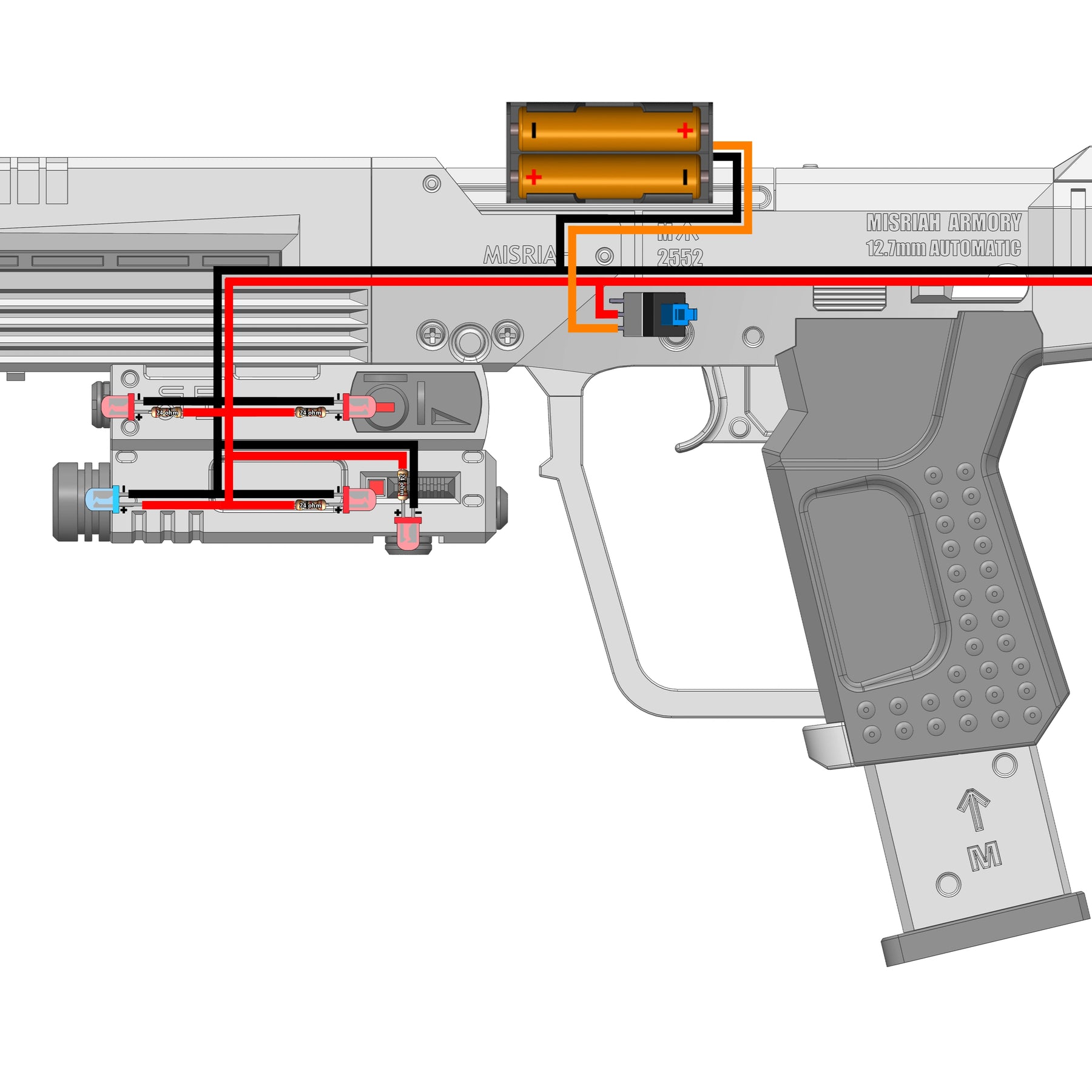 M6C Socom - Halo - DIY KIT