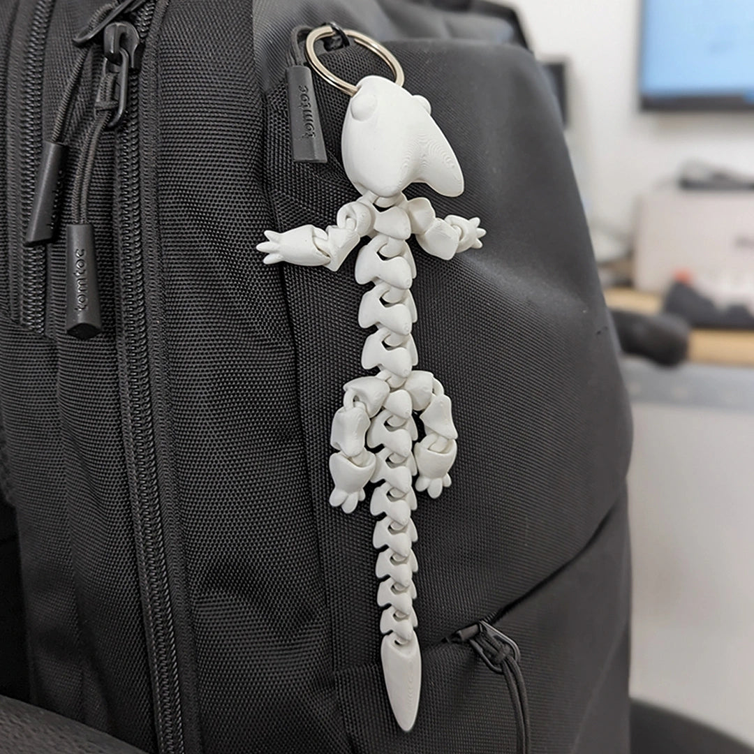 Articulated Dragon Keychain 001