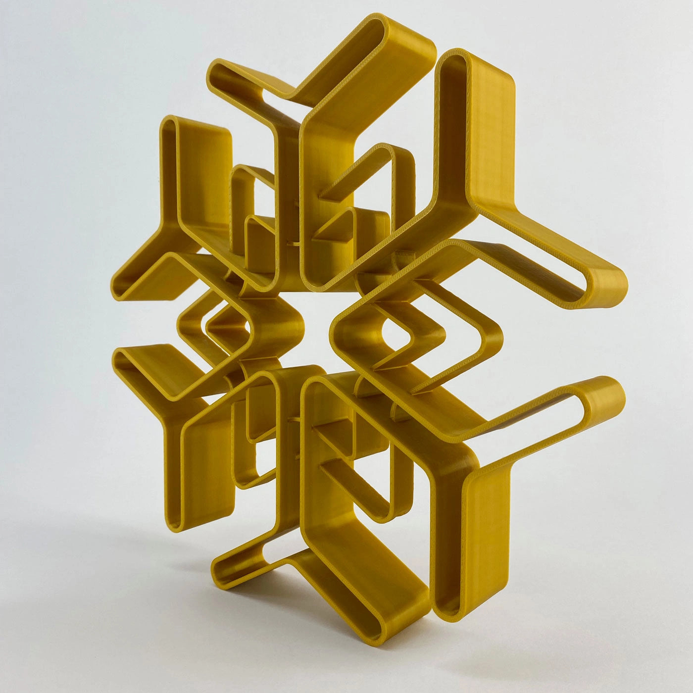 Mod Snowflake Sculpture