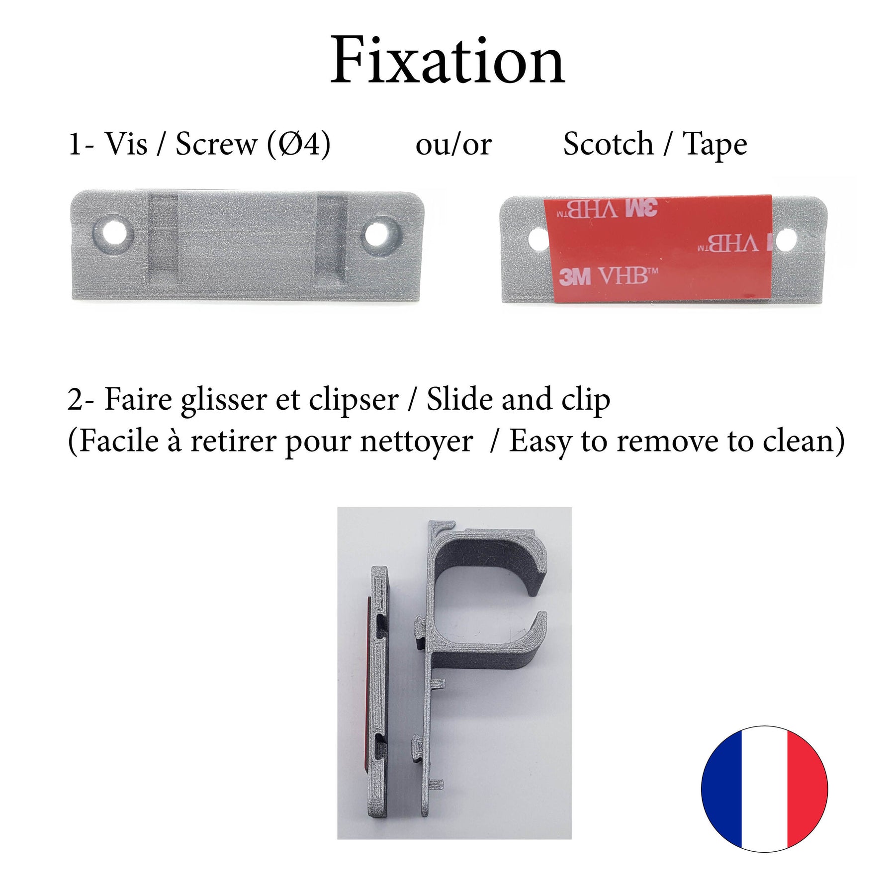 Wall Mount for One Blade Razor