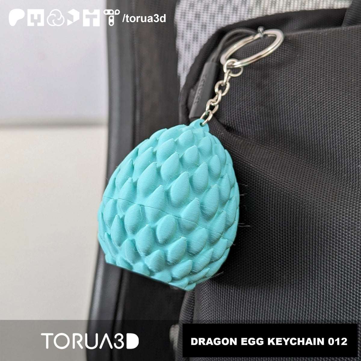 Dragon egg Keychain 012