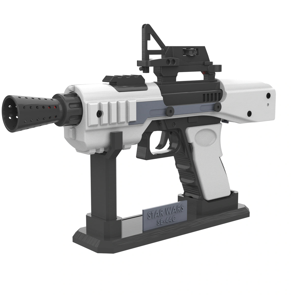 SE-44C Blaster - Star Wars - DIY KIT + With Stand + MODs