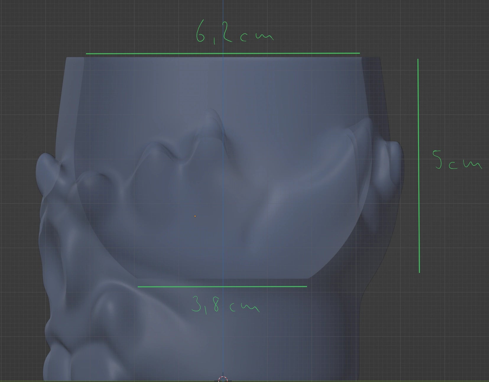 Stylized Skull Pot - Spike
