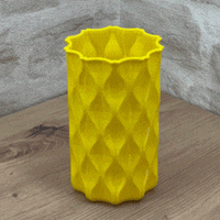 WAVE PATTERN VASE