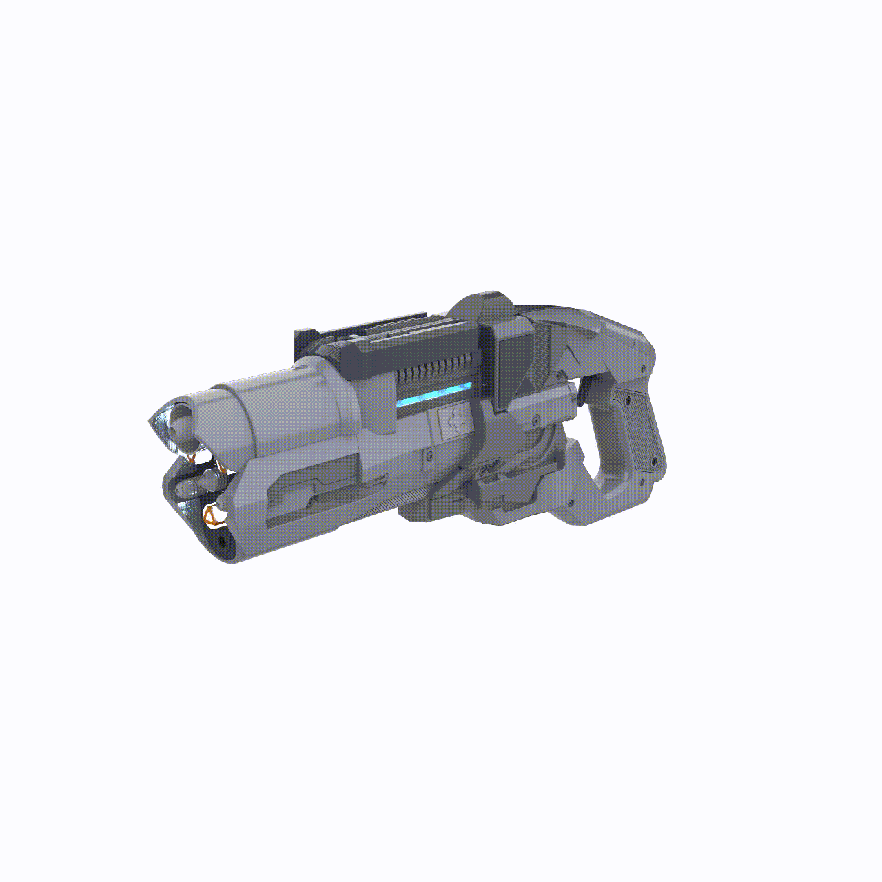 Captain Cold Gun - Legends Of Tomorrow - DIY KIT - No Stand