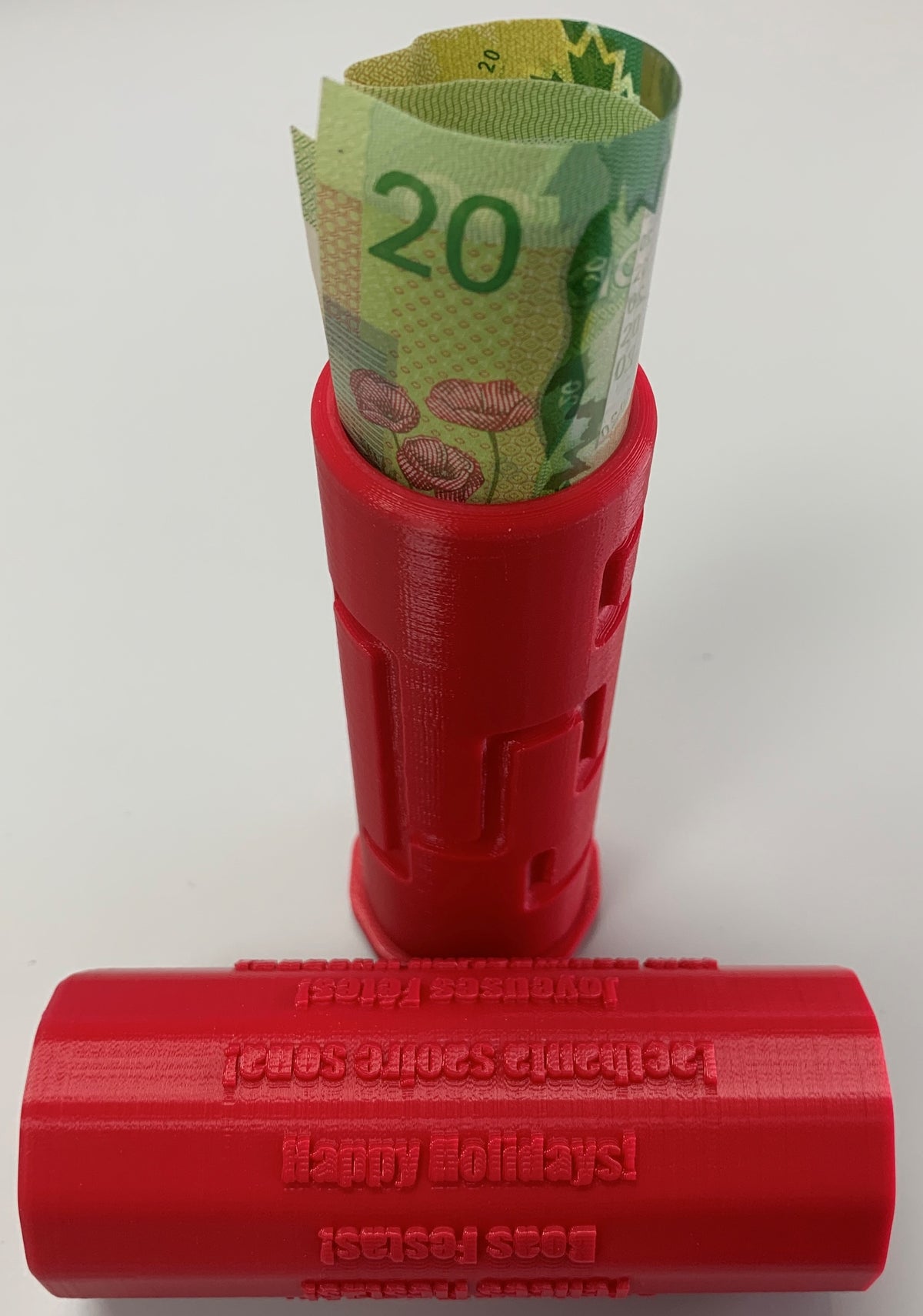 Happy Holidays Gift Holder/Puzzle