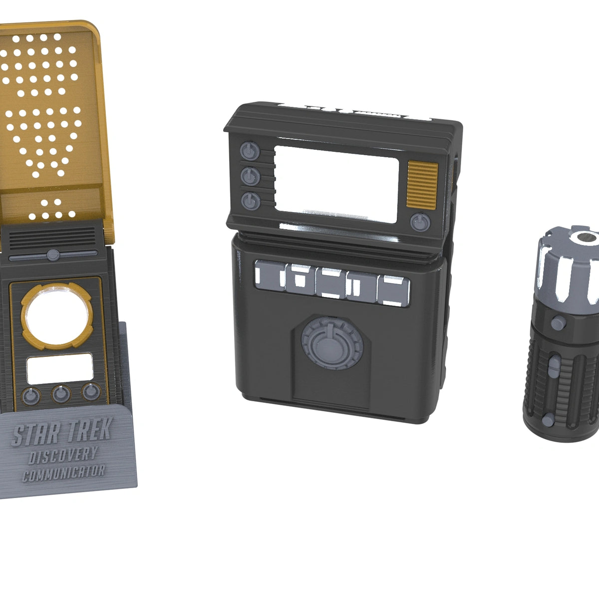 Tricorder and Communicator - Star Trek - DIY KIT - No Stand