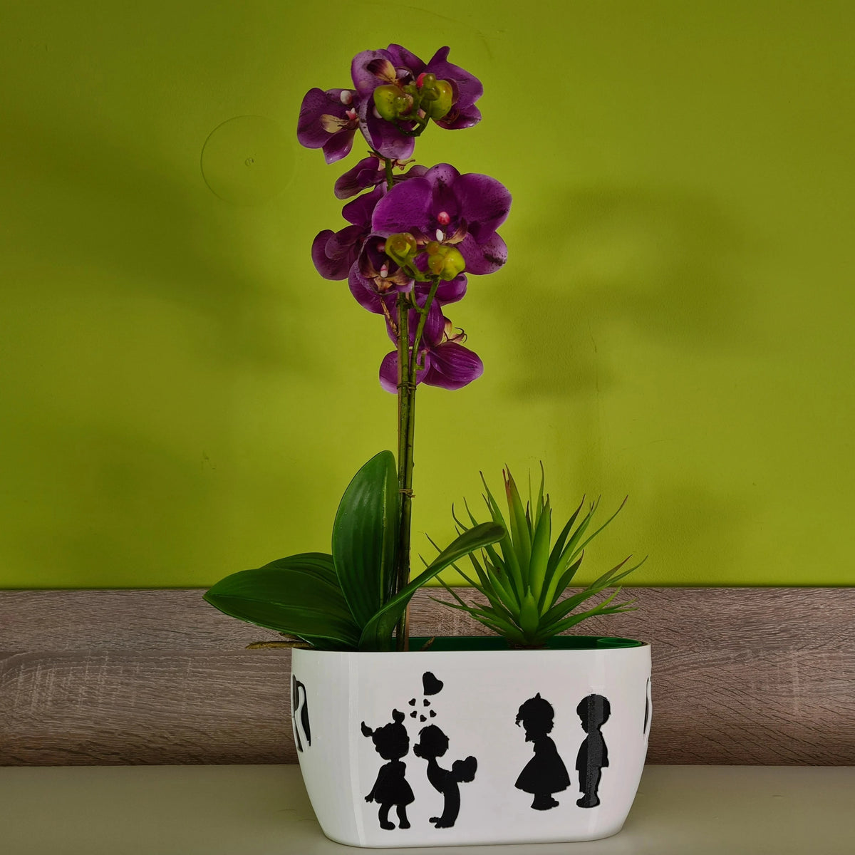 Love Story Self Watering Vase