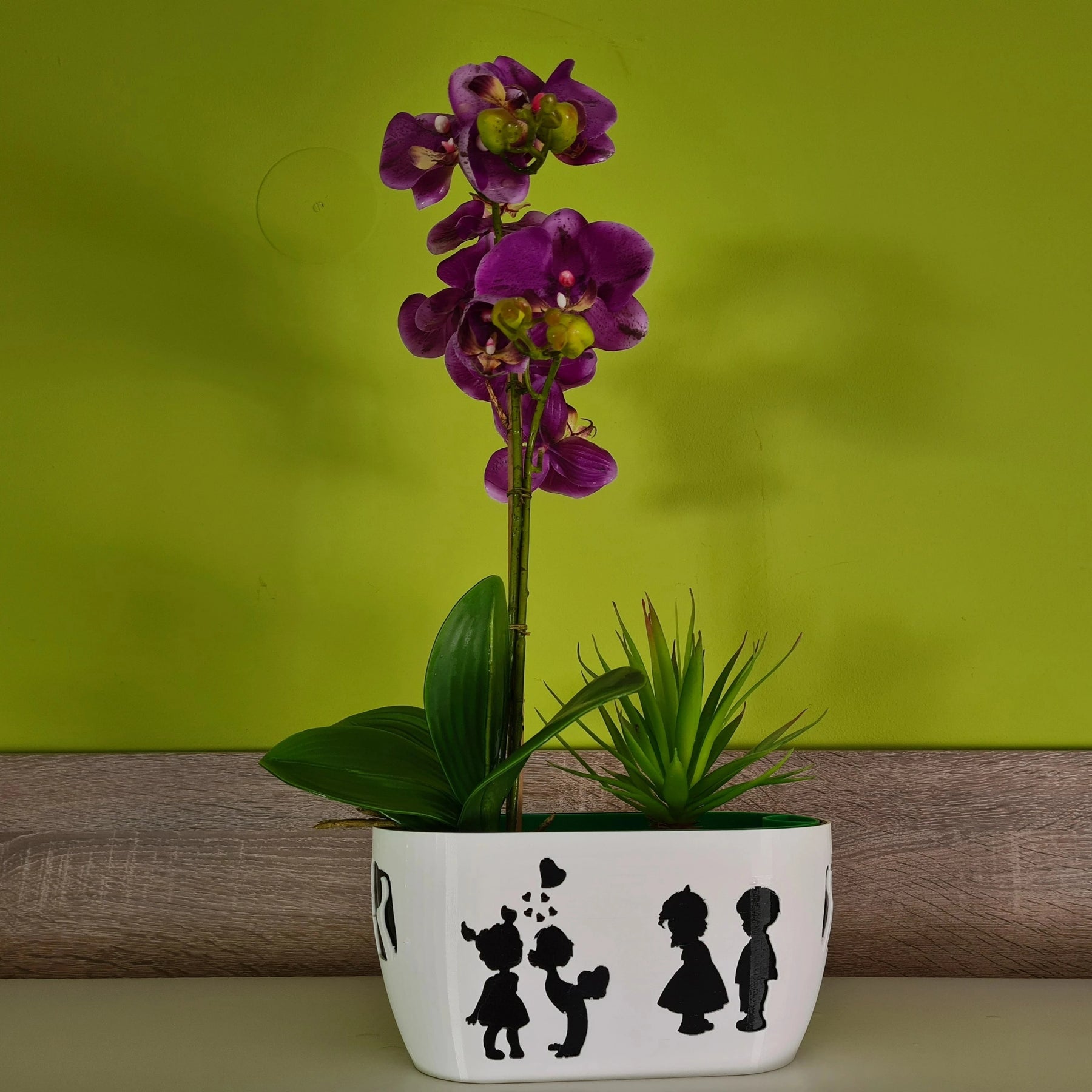 Love Story Self Watering Vase