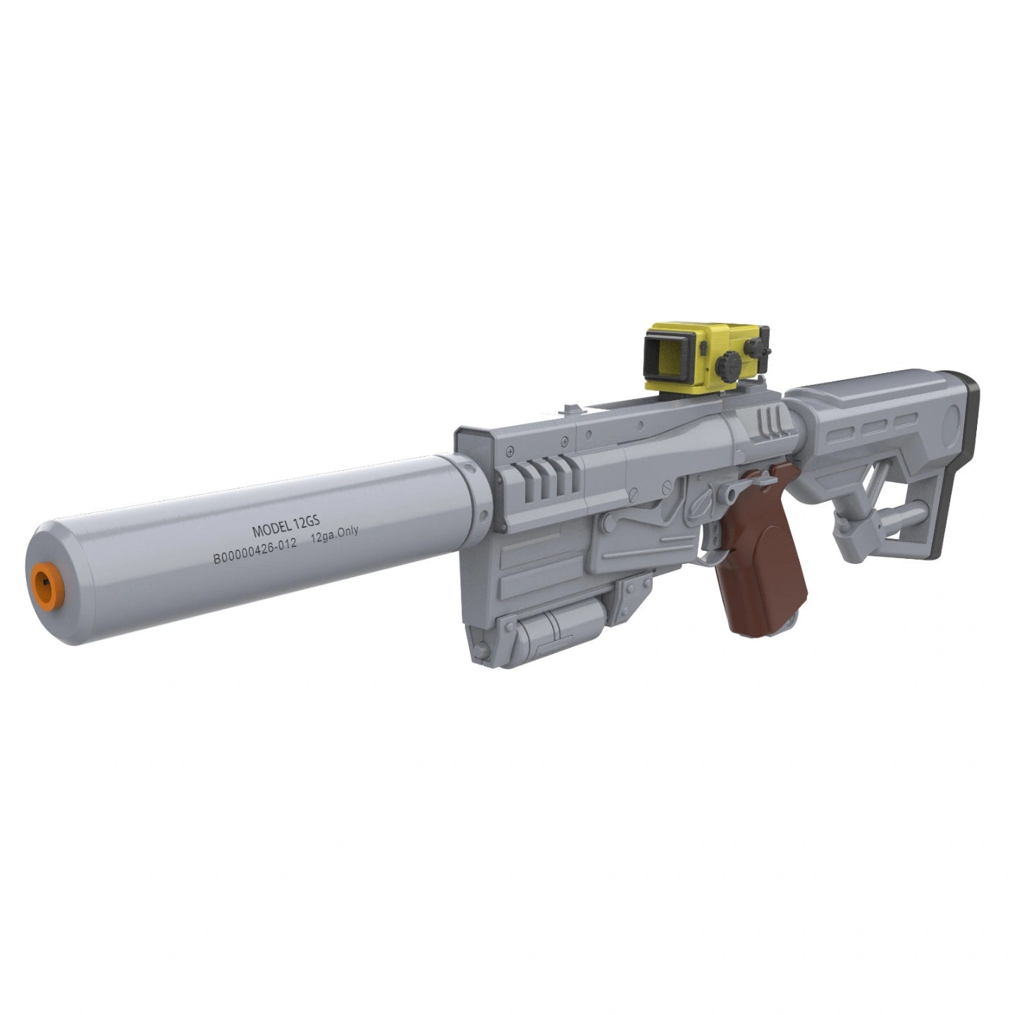 10mm Pistol With Mods - Fallout 4 - DIY KIT - With Stand