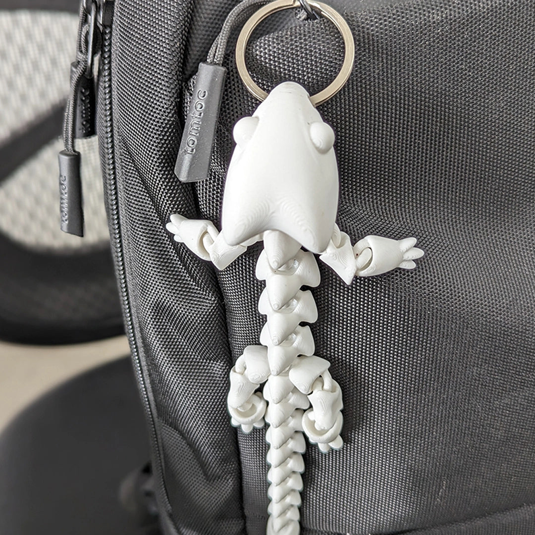 Articulated Dragon Keychain 001