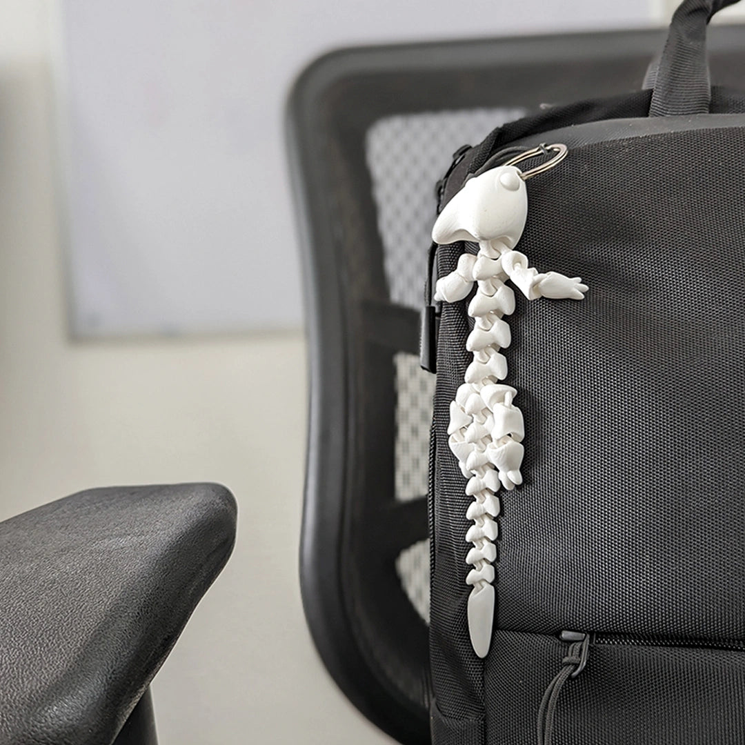 Articulated Dragon Keychain 001