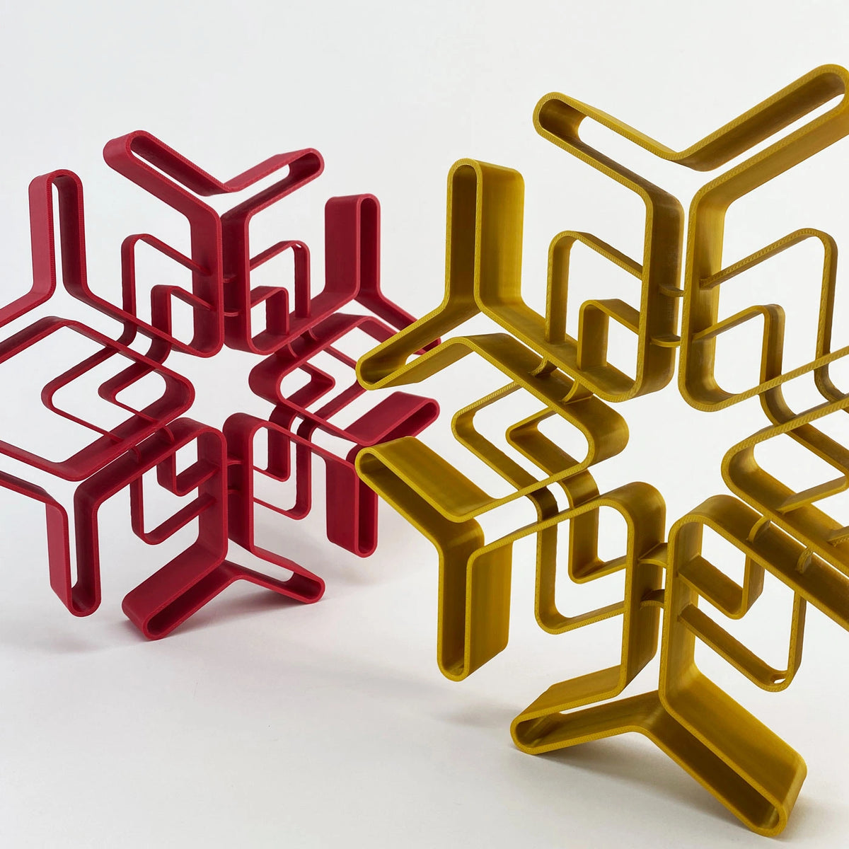 Mod Snowflake Sculpture