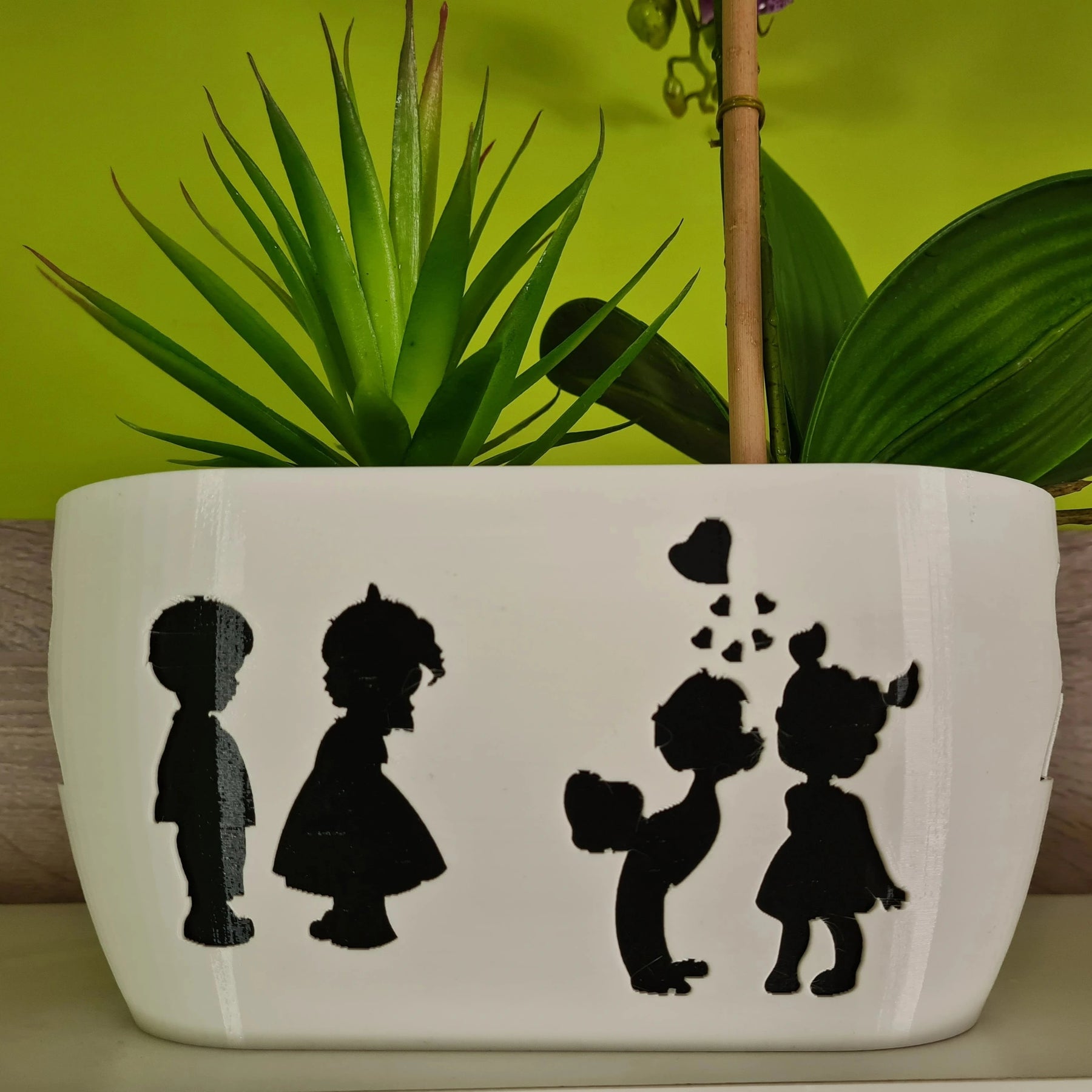 Love Story Self Watering Vase