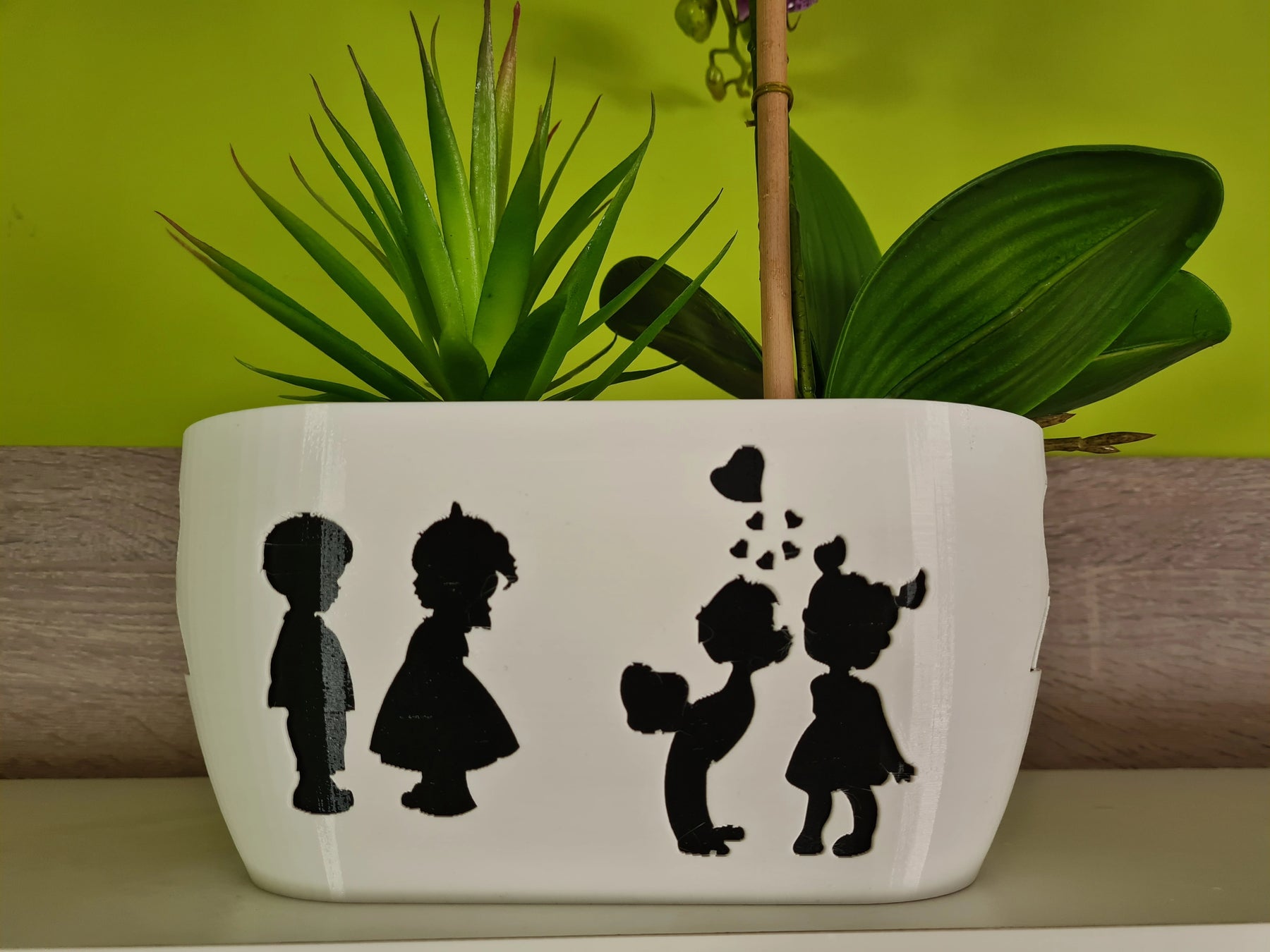 Love Story Self Watering Vase