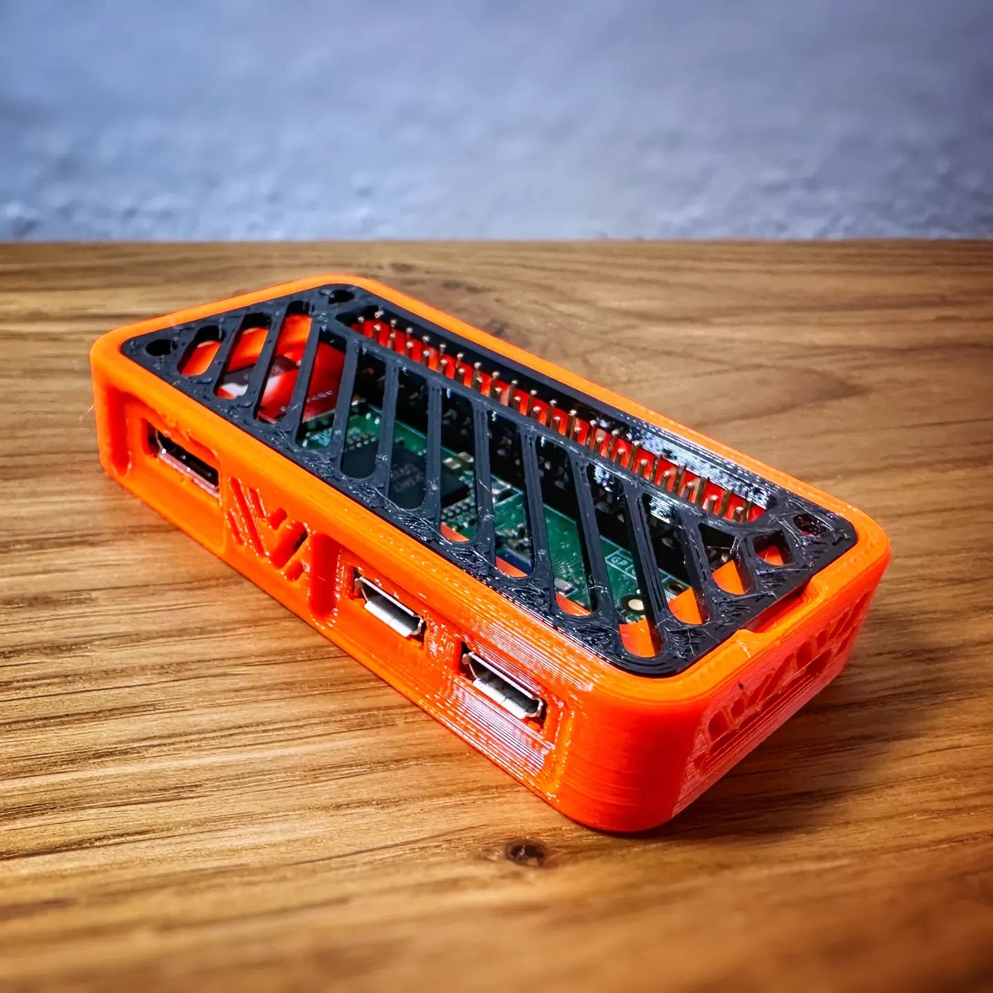 Raspberry Pi Zero case (3 cases, 2 colors, 14 parts)
