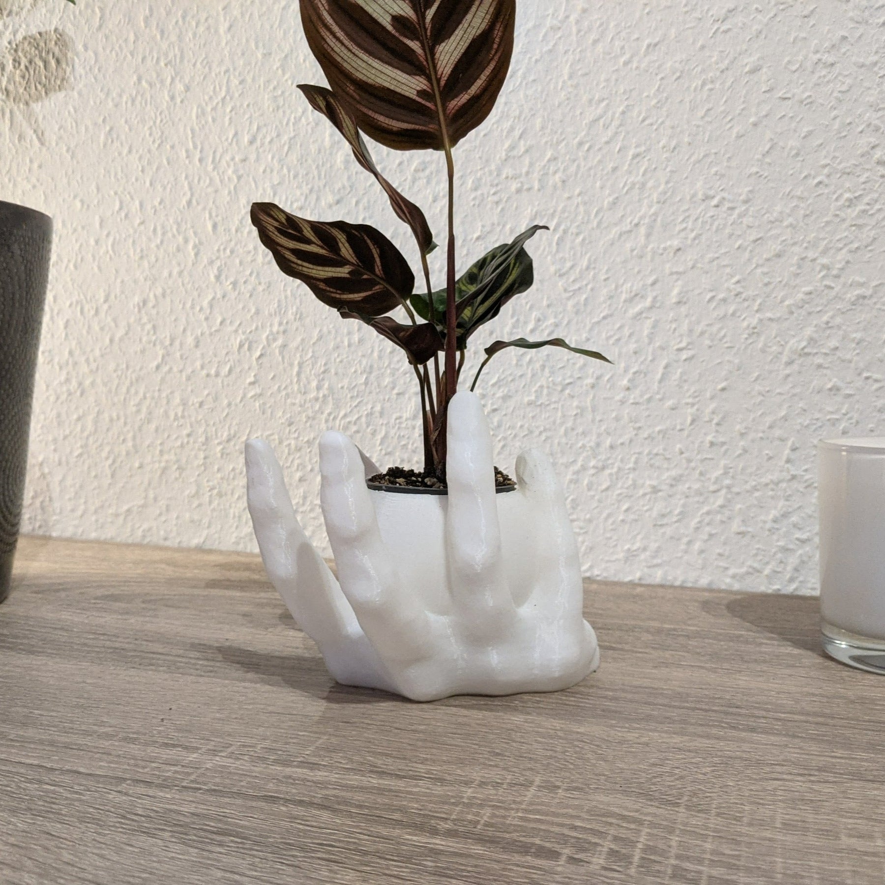 Planter - "helping hand" | flower pot | vase | succulent planter