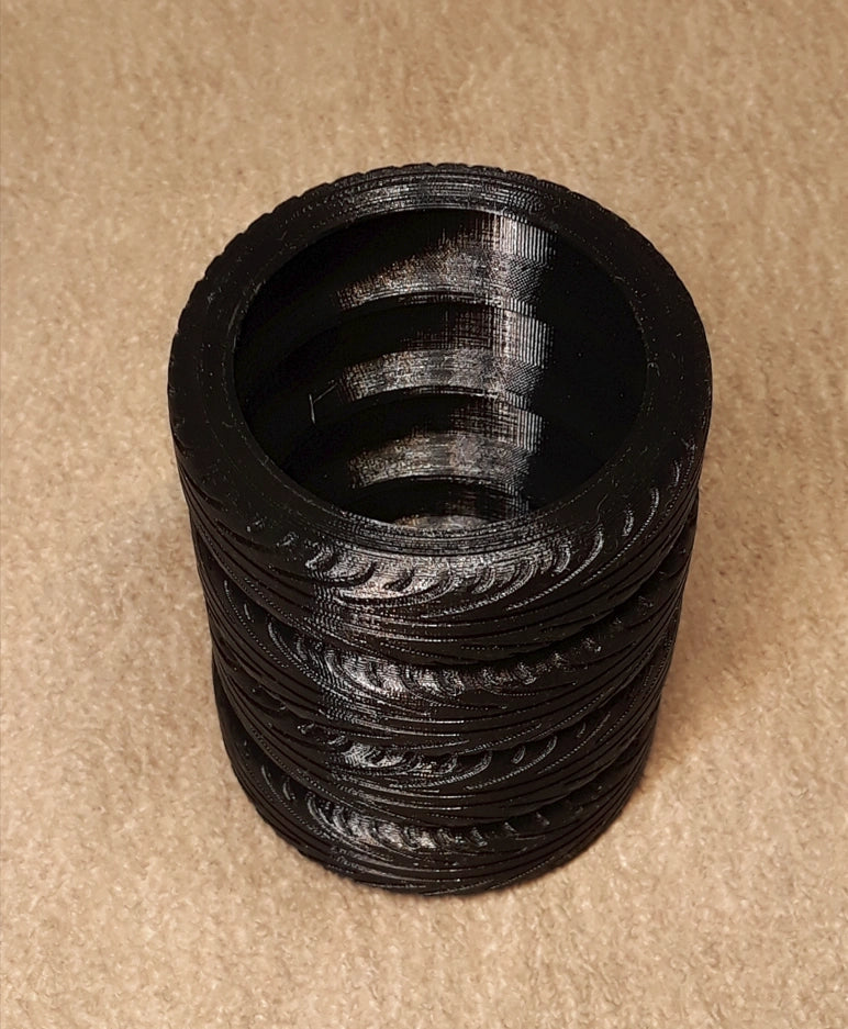 Tire Stack Pen Holder
