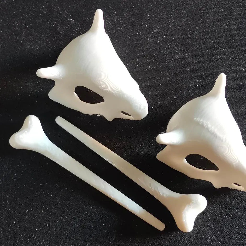 Clip Hair of Cubone - Pack of 4