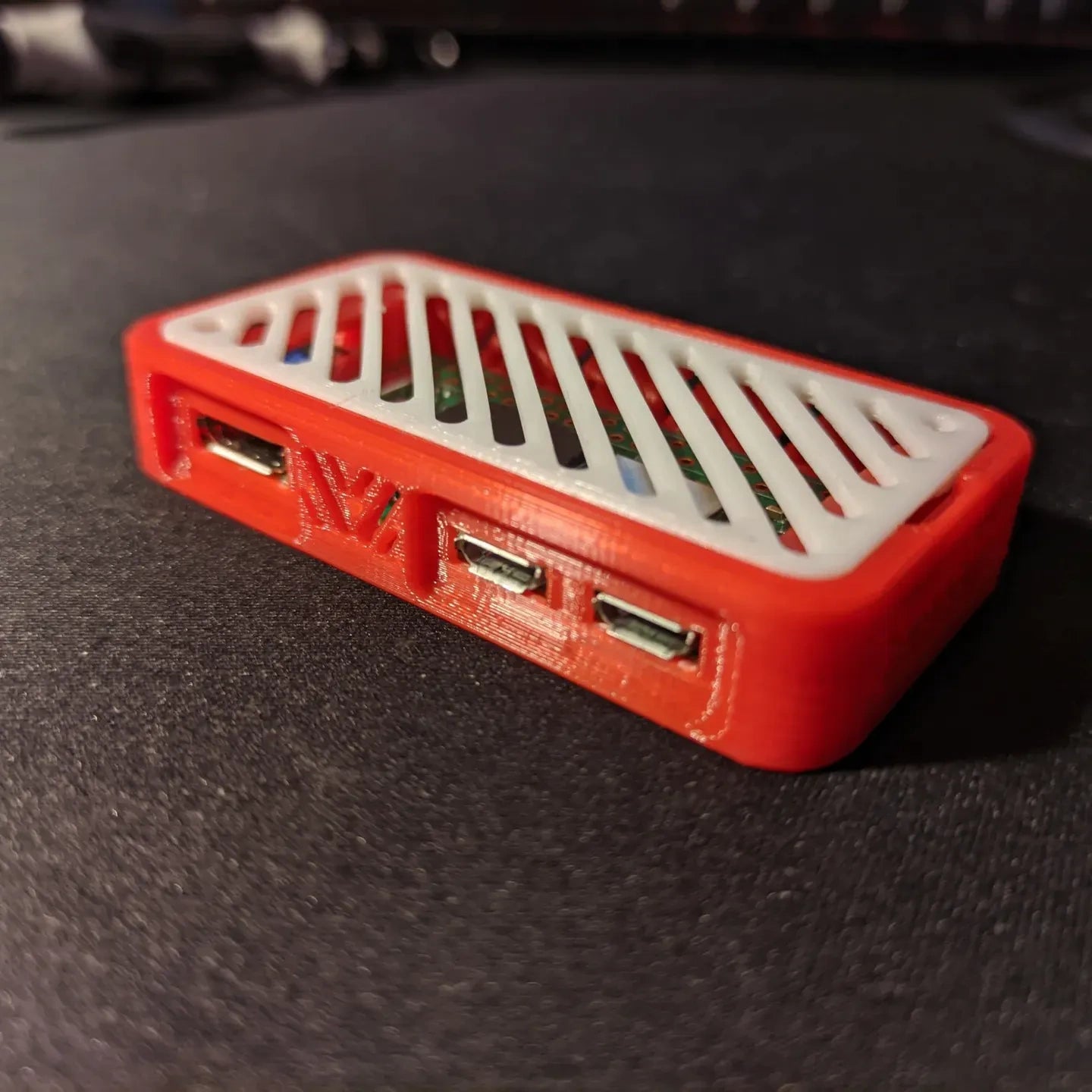 Raspberry Pi Zero case (3 cases, 2 colors, 14 parts)