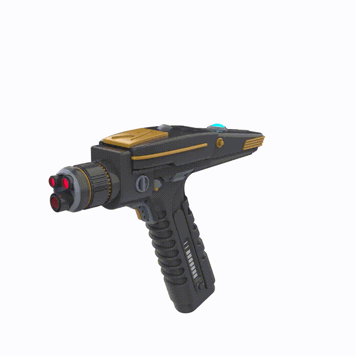 Discovery Phaser - Star Trek - DIY KIT - No Stand