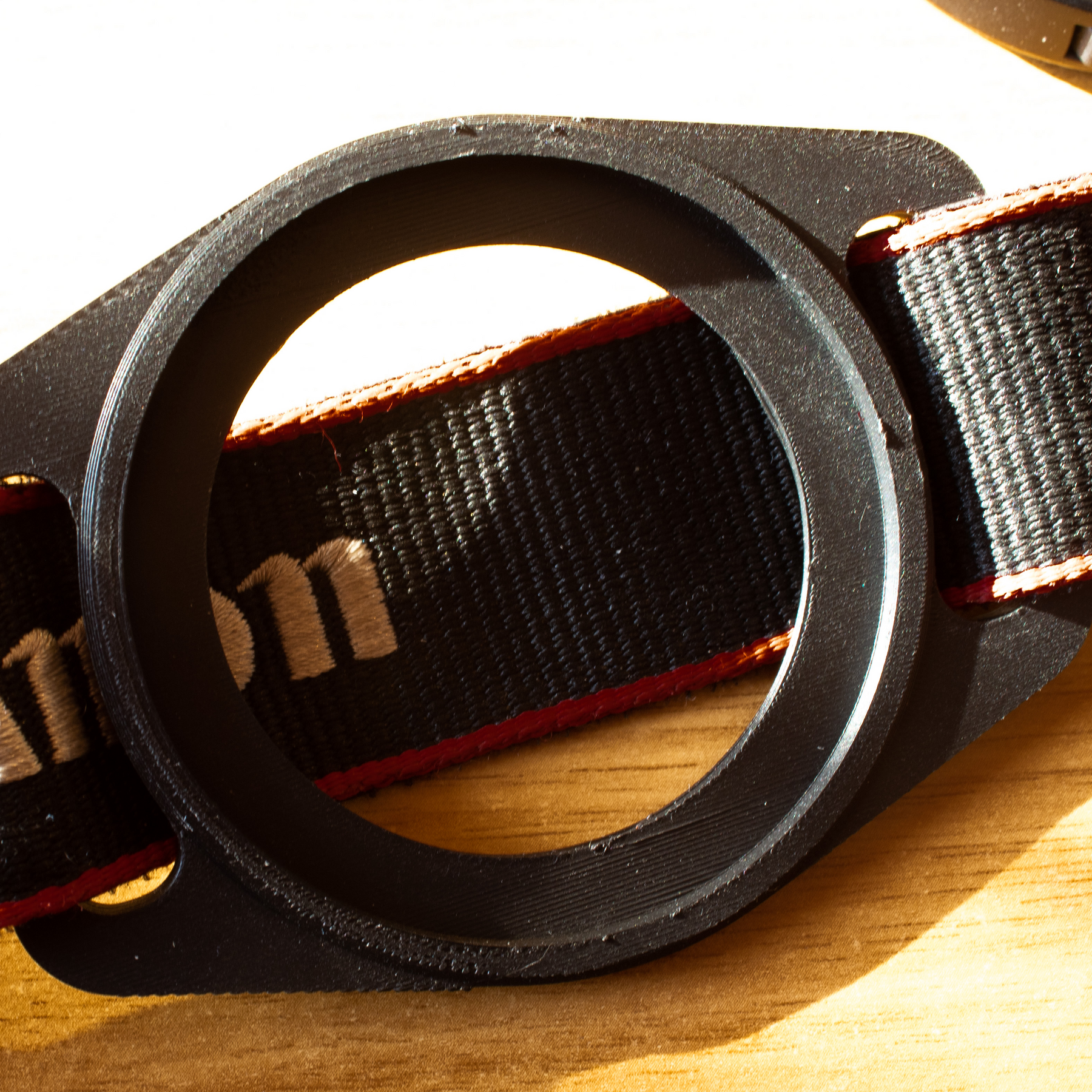Lens Cap Holder for camera strap - 52 mm lens