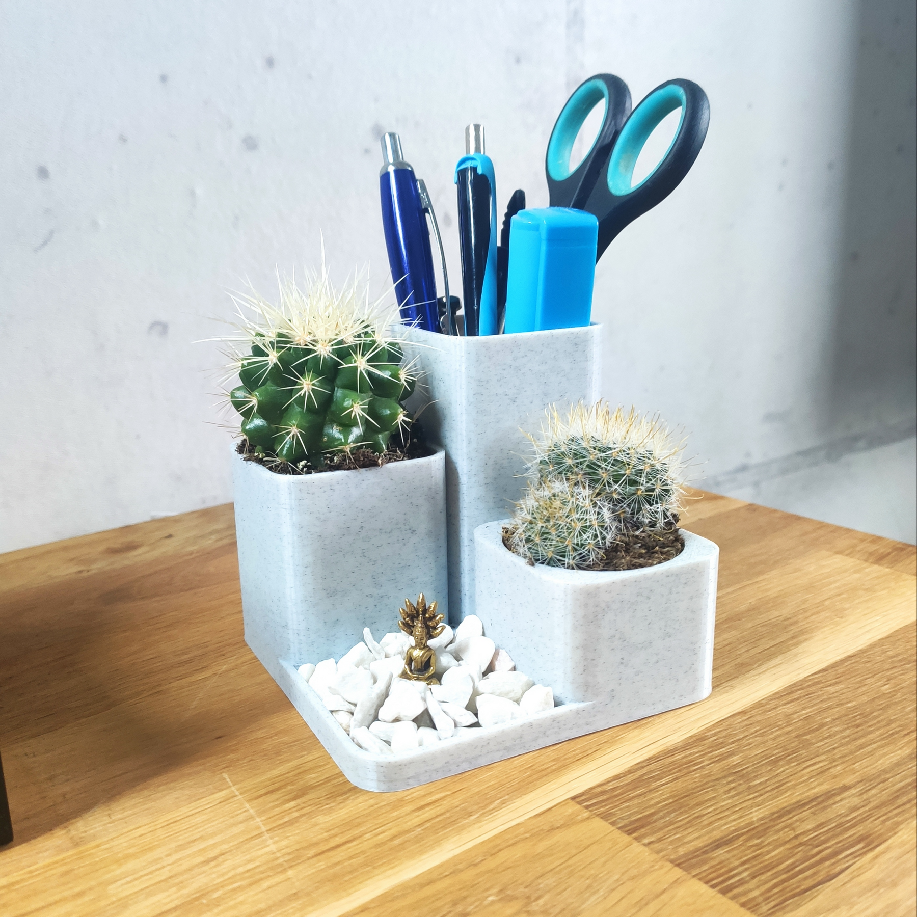 Desk organizer, Planter, Organizer, Bureau