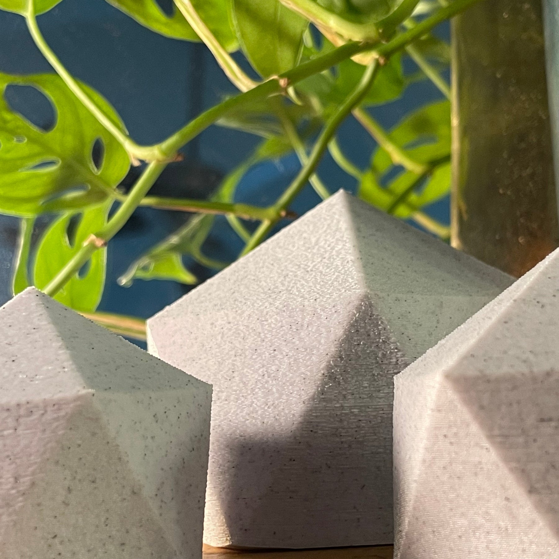 Icosahedron Planter Set