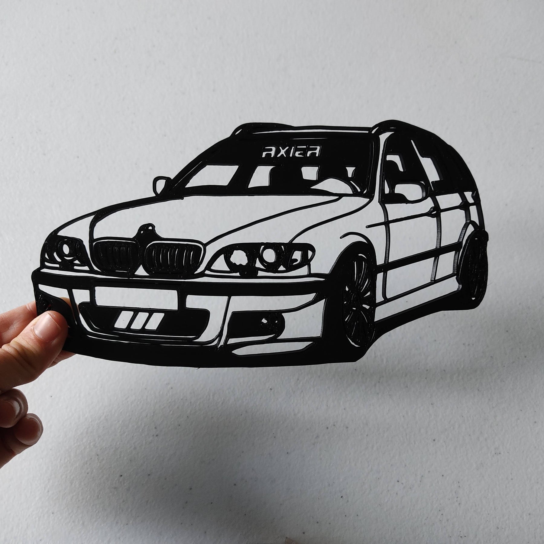 Custom Car Silhouette