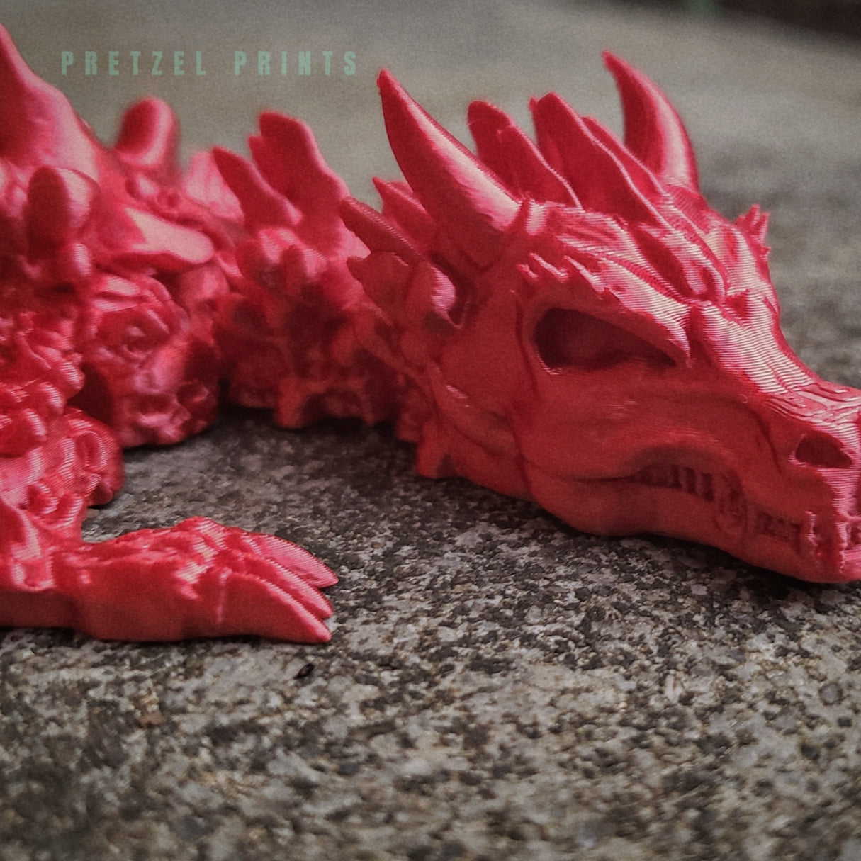Articulating Doomsday Dragon by Pretzel Prints