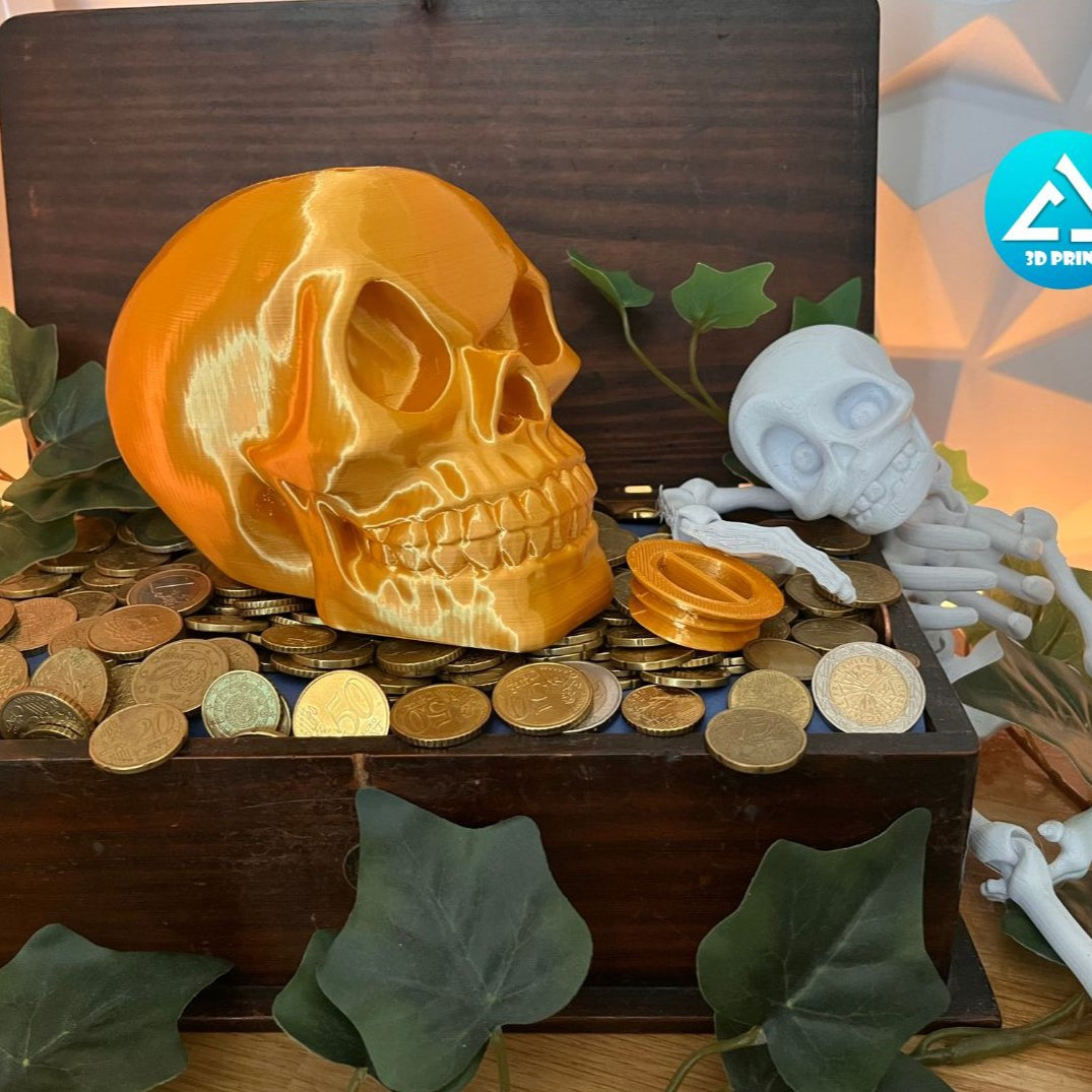 Skull Piggy Bank