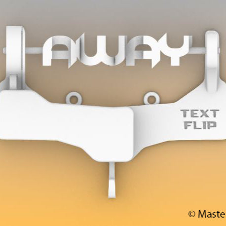 Text Flip - Key Hanger